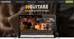 Desktop Screenshot of hguitare.com